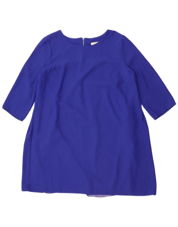 Abito a trapezio da donna con maniche a 3/4 Phase Eight UK 18 XL Blu