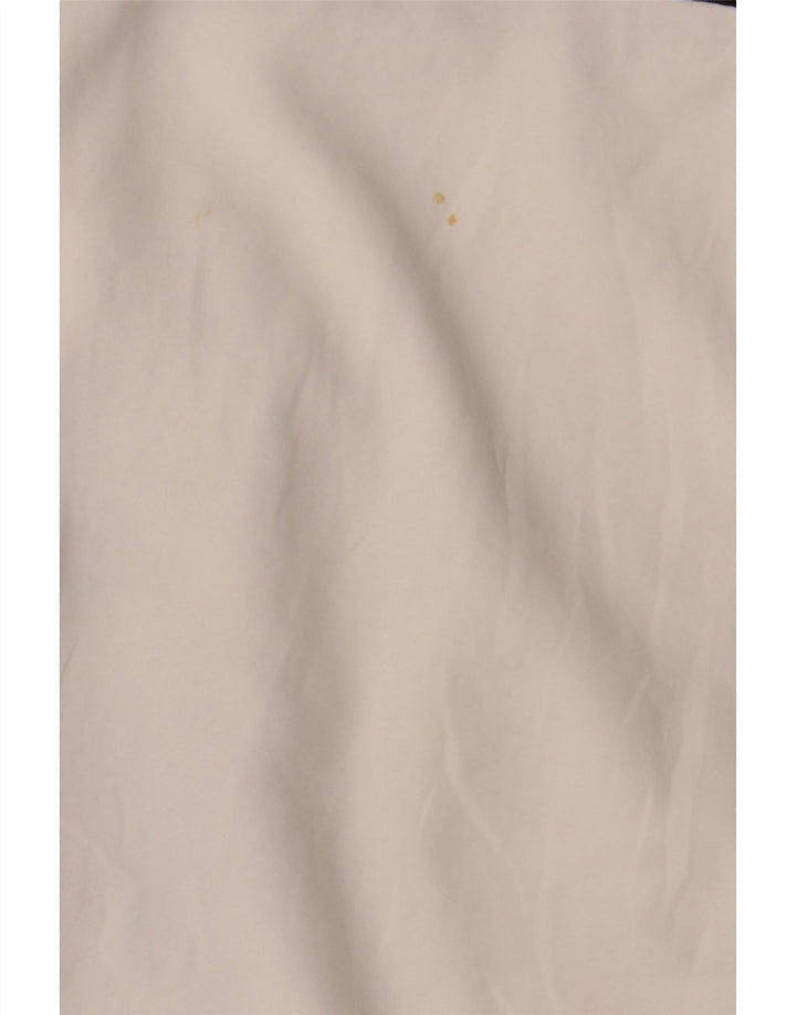 Pantaloncini da bagno grafici da uomo Sundek grandi in poliestere bianco