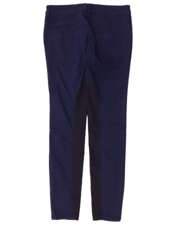 Pantaloni casual skinny Pilton da donna W30 L29 blu navy Colourblock