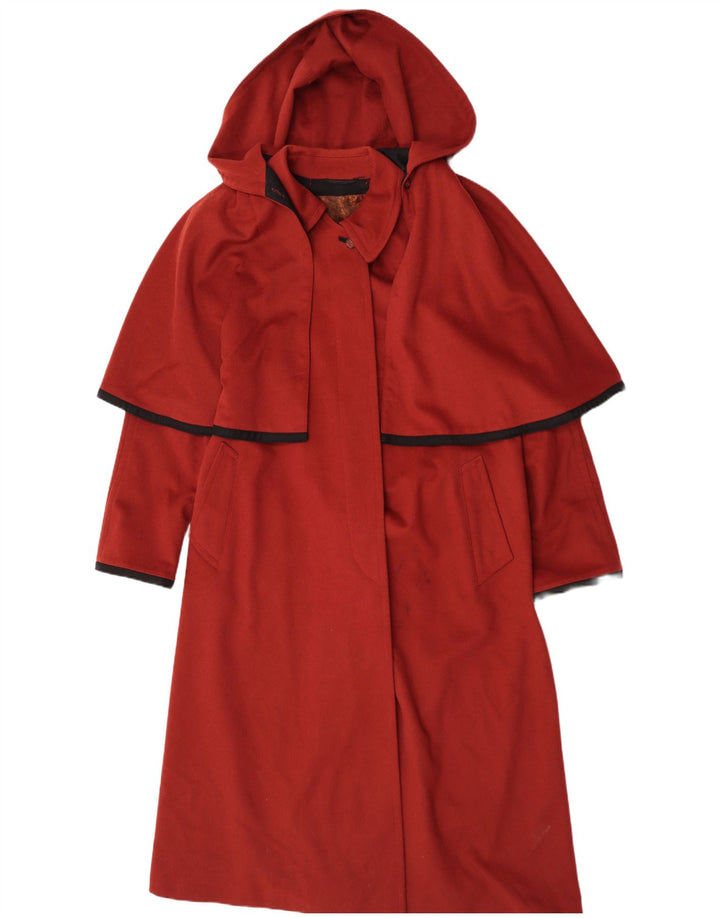 Soprabito con cappuccio da donna Loden Frey EU 40 lana rossa media