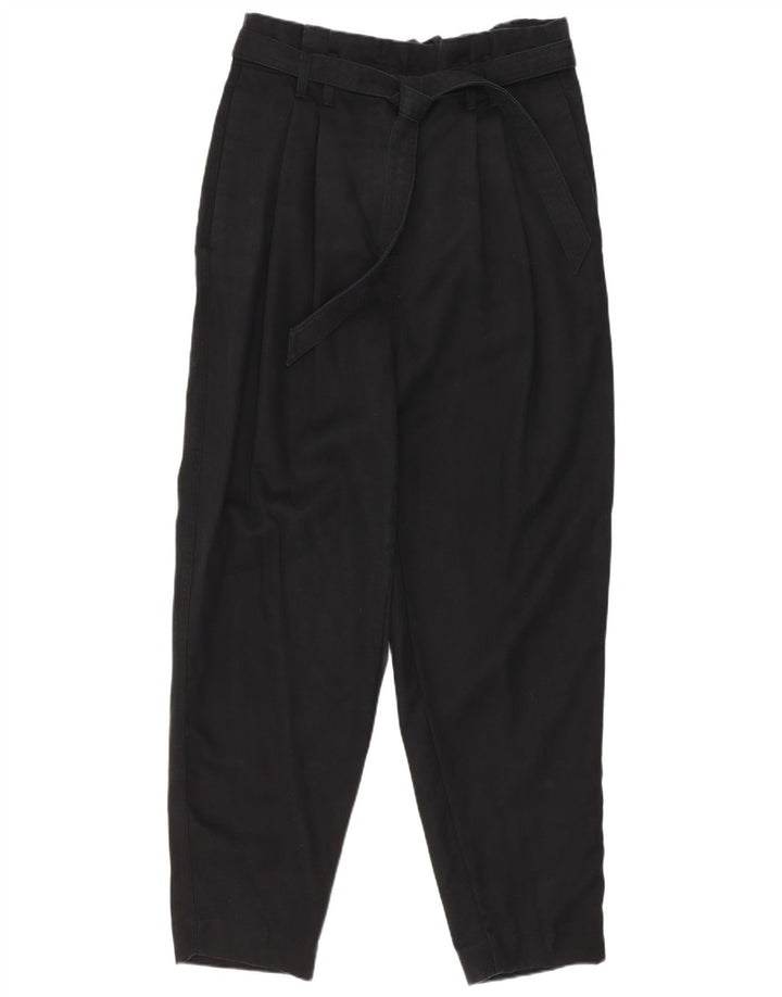 Pantaloni Harem affusolati da donna Marks & Spencer UK 12 medi W30 L26 neri