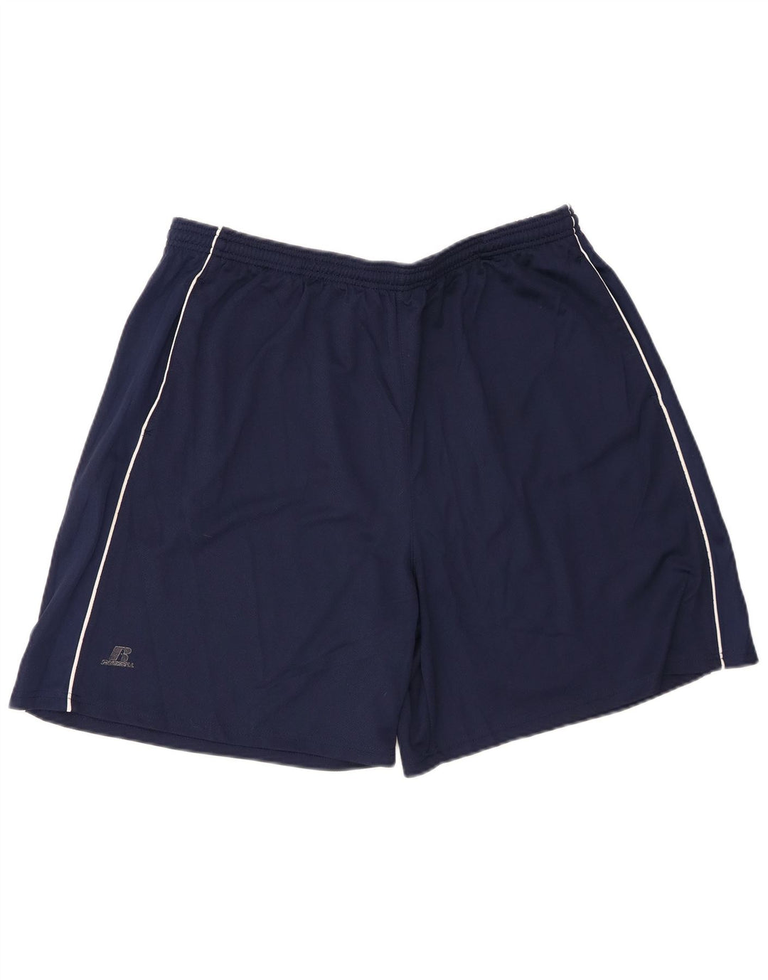 Pantaloncini sportivi da uomo Russell Athletic 2XL poliestere blu navy