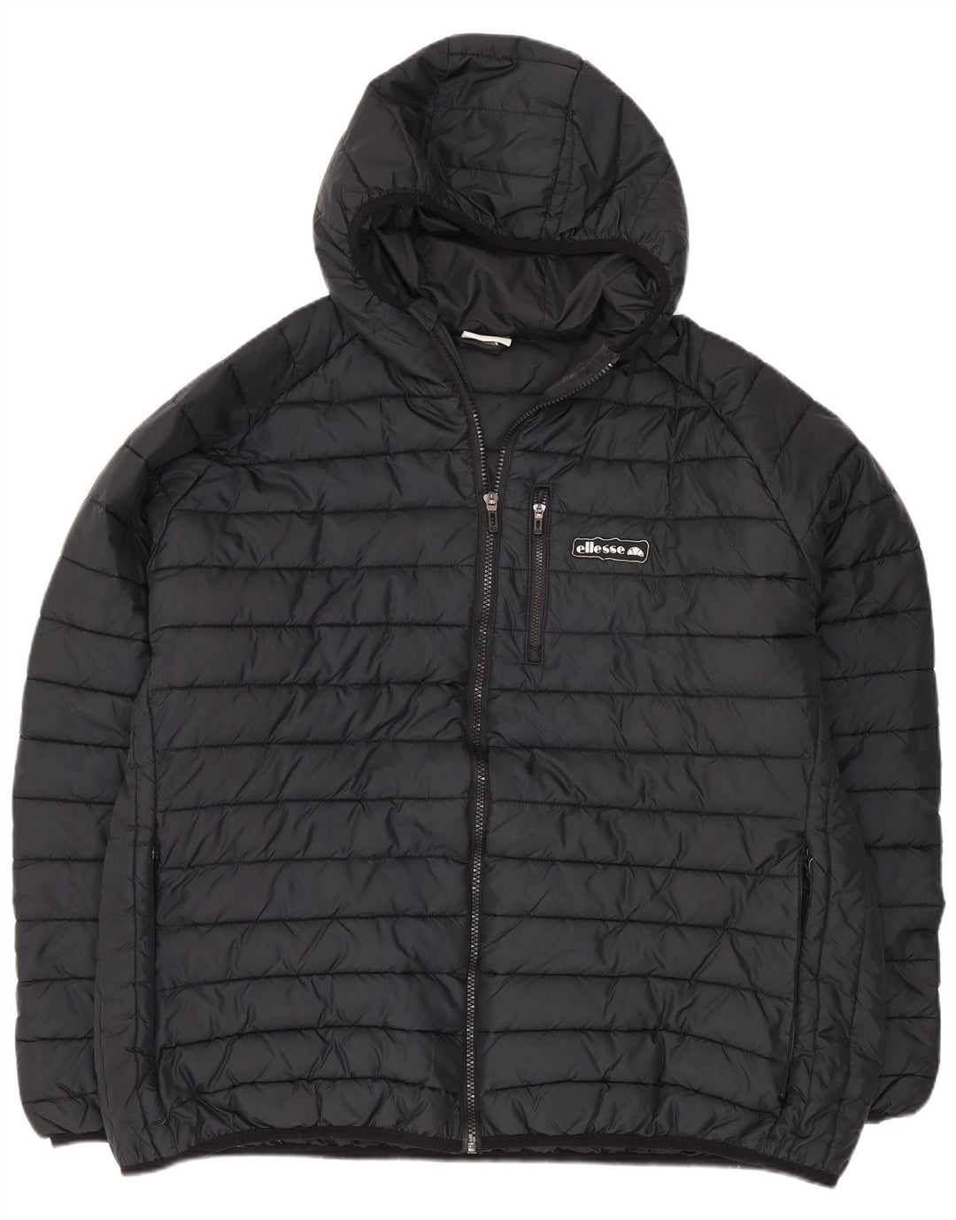 Giacca imbottita con cappuccio da donna Ellesse UK 24 4XL poliestere nero
