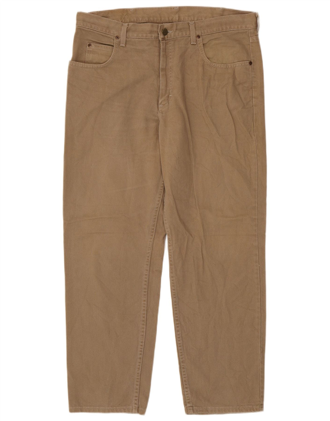 Jeans affusolati da uomo Lee W38 L30 in cotone marrone