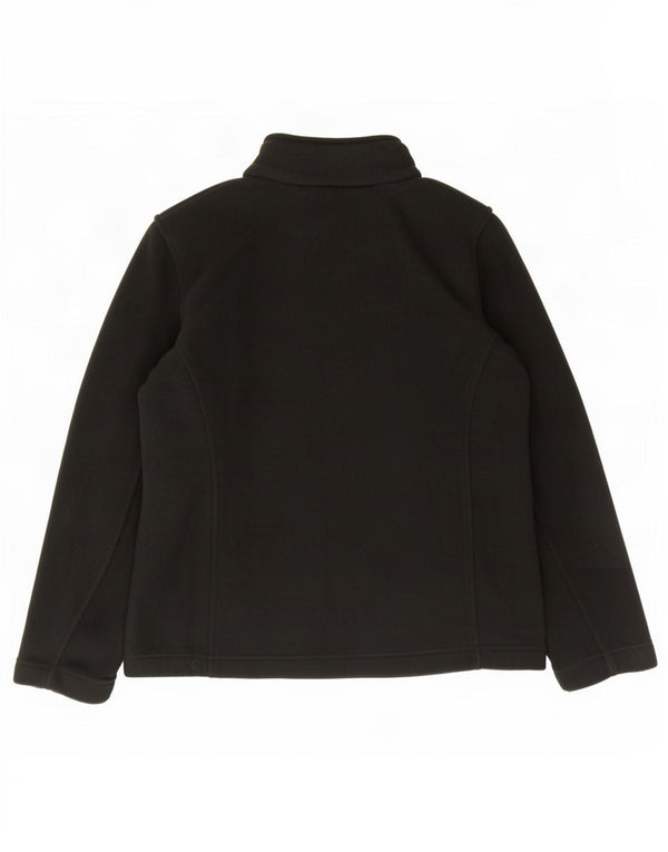 Giacca in pile oversize da donna Marks & Spencer UK 10 Small Poliestere nero