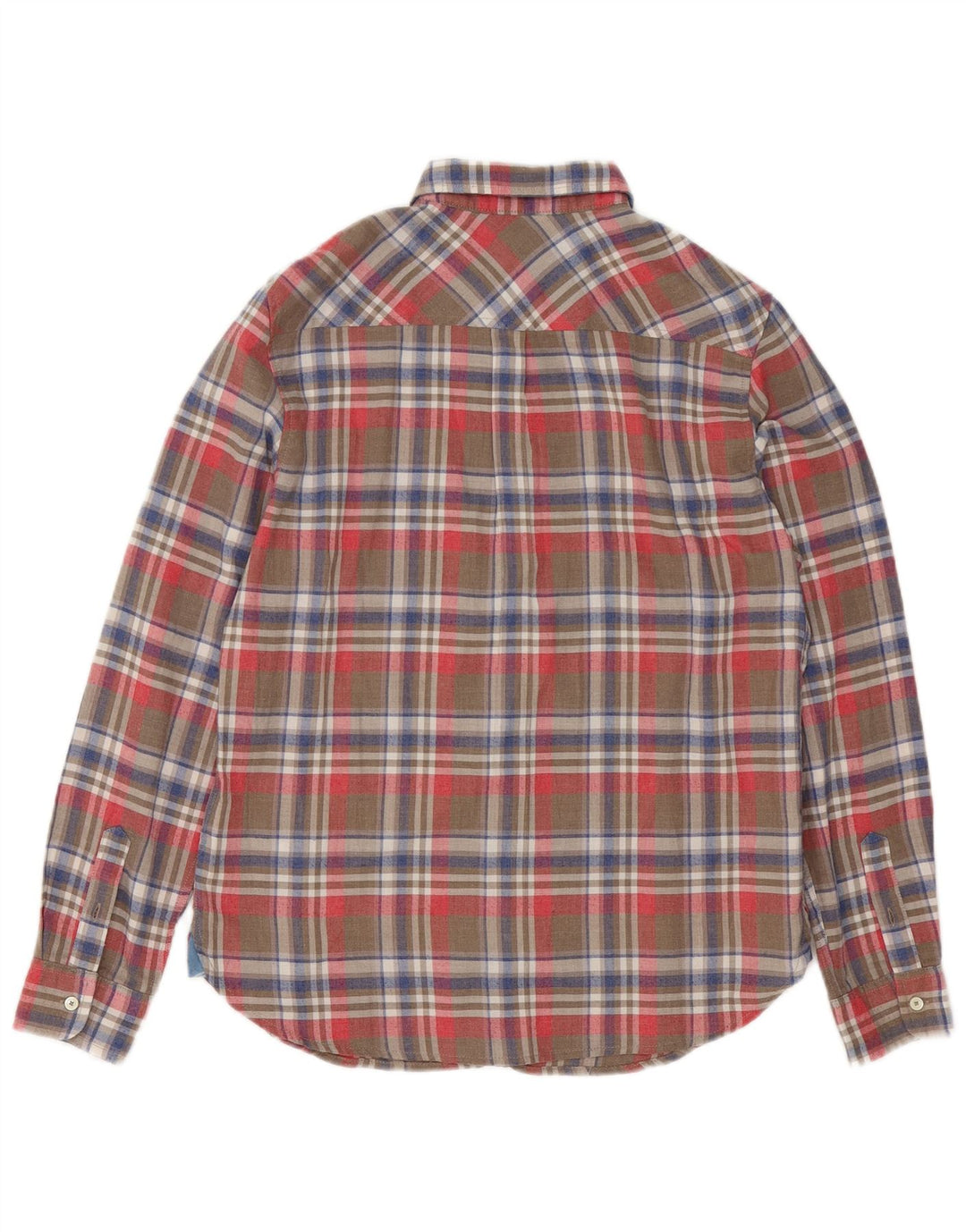 Camicia in flanella da donna Tommy Hilfiger US 8 medio a quadri multicolore