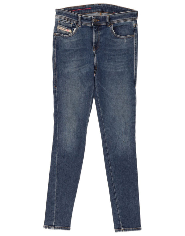 Jeans skinny da donna Diesel W28 L29 cotone blu