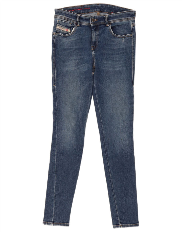 Jeans skinny da donna Diesel W28 L29 cotone blu