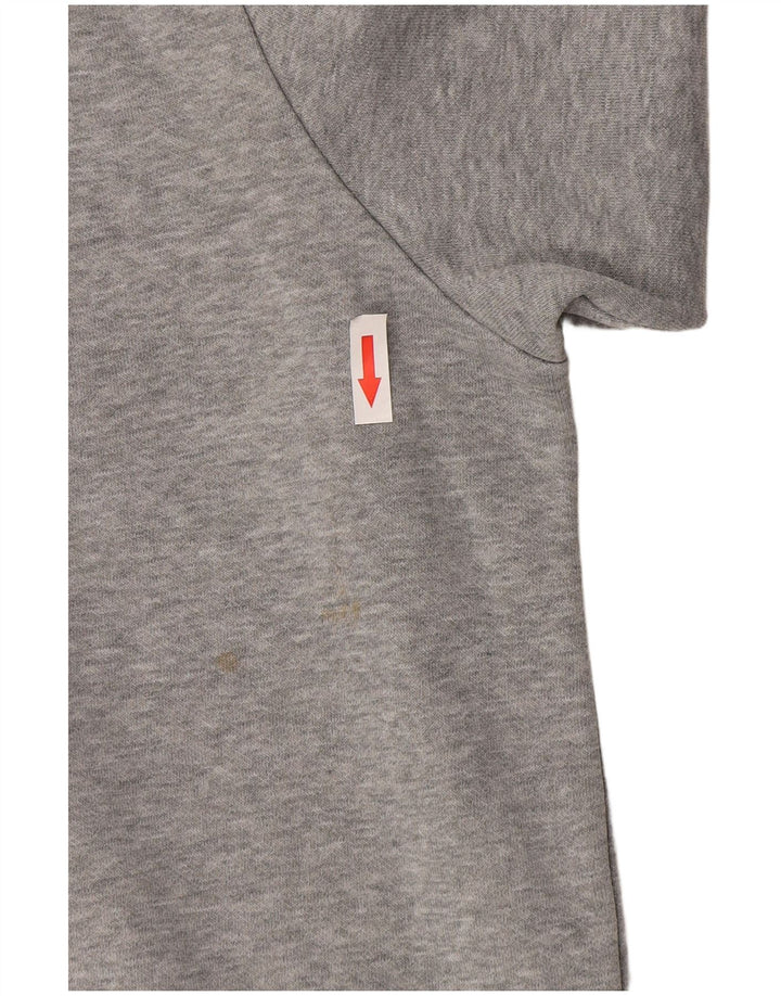 Giacca da tuta da uomo Puma Large in cotone chiazzato grigio