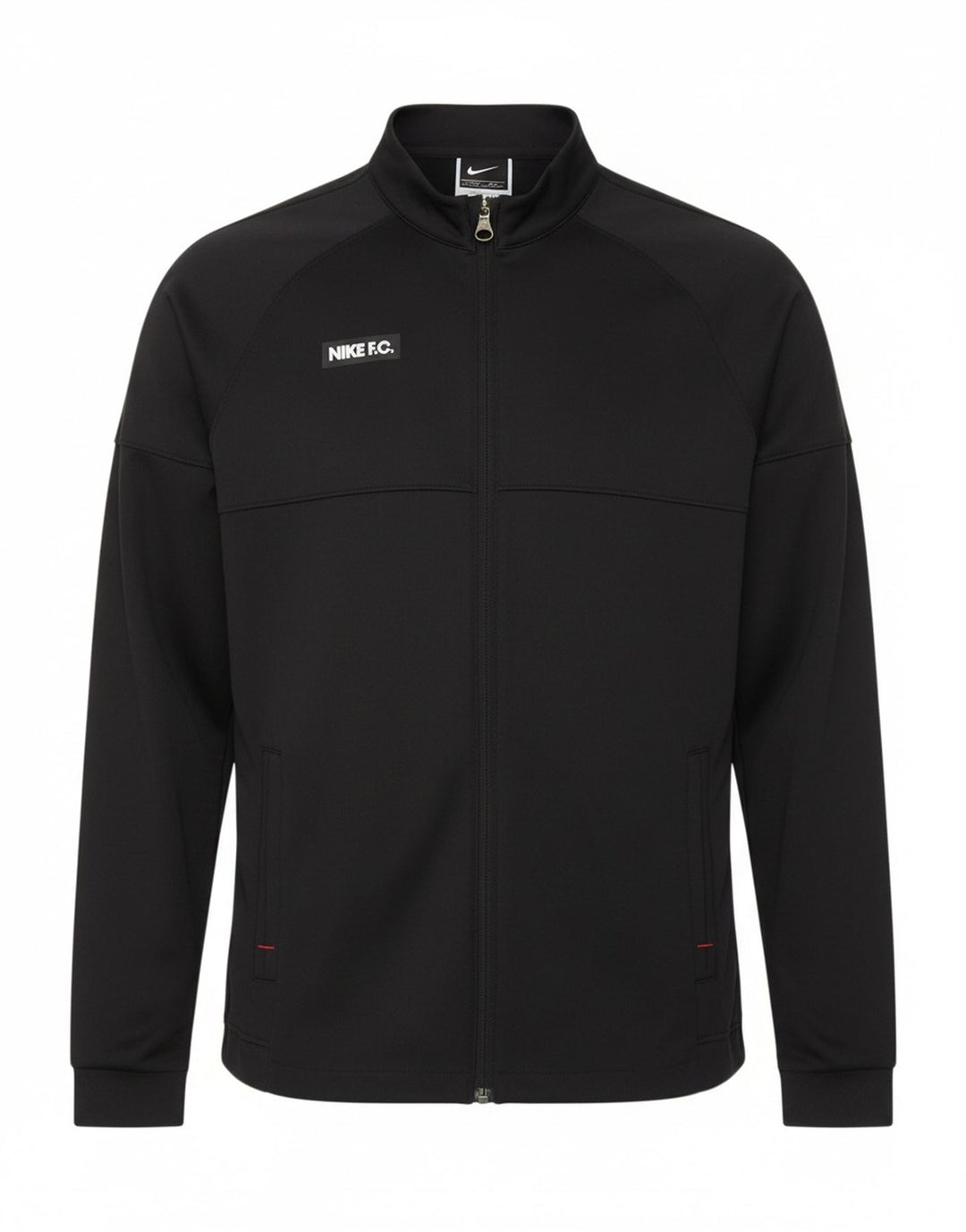 Giacca superiore della tuta da ragazzo Nike 13-14 anni XL poliestere nero