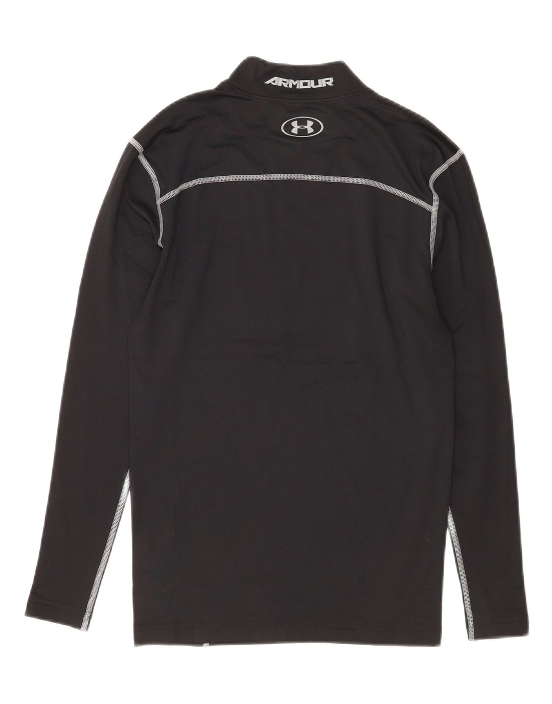 Maglia Under Armour da donna Cold Gear manica lunga UK 12 medio poliestere nero