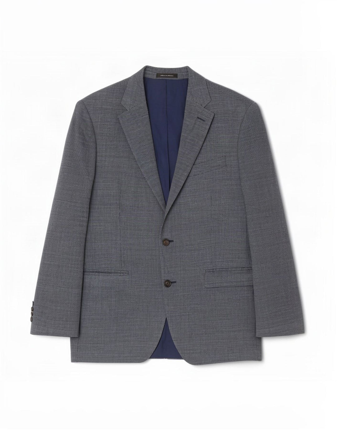 Giacca blazer a 2 bottoni vestibilità regolare da uomo Ralph Lauren UK 40 grande seta blu