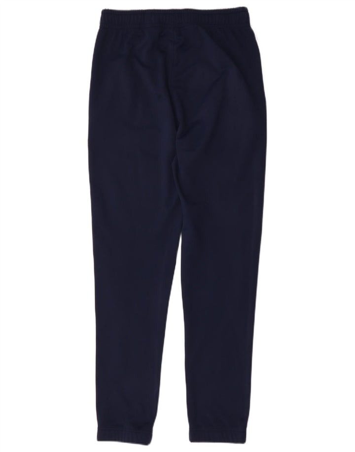 Pantaloni della tuta da donna Nike UK 10 Small Blu Navy Poliestere