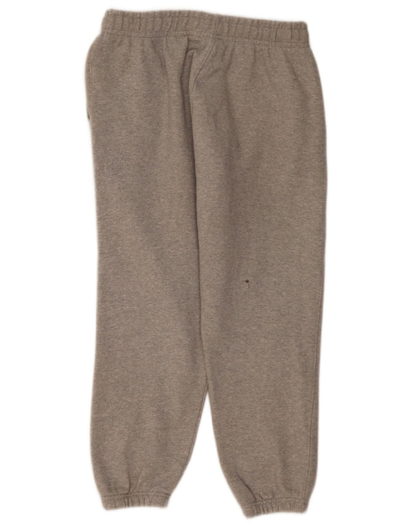 Pantaloni da tuta con grafica Nike da donna, pantaloni da jogging, UK 12, cotone grigio medio