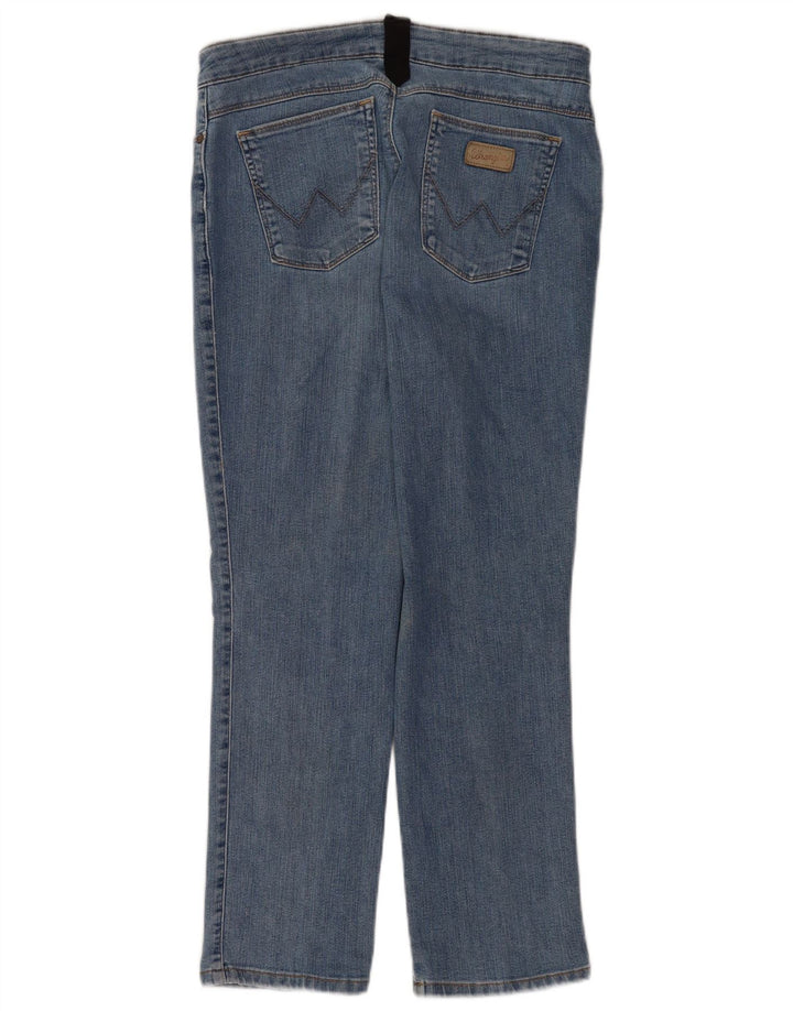 Jeans dritti da donna Wrangler W34 L28 cotone blu