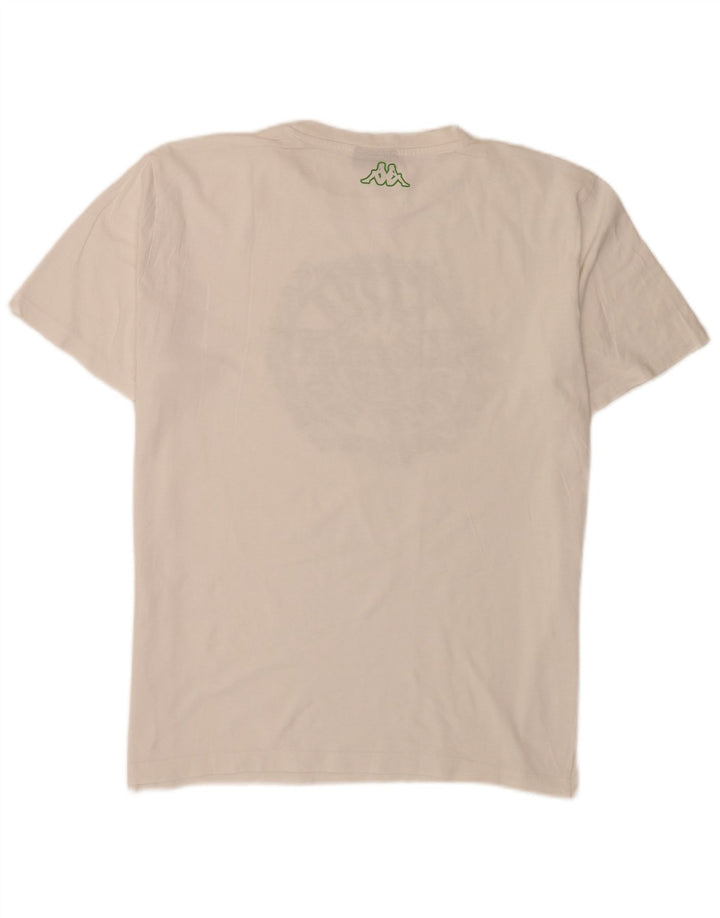 T-shirt grafica da uomo Kappa Top XL bianca