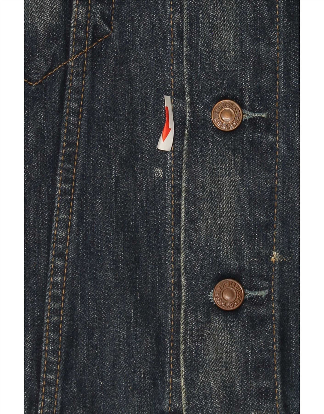 Giacca di jeans Levi's per ragazzi 11-12 anni in cotone blu medio