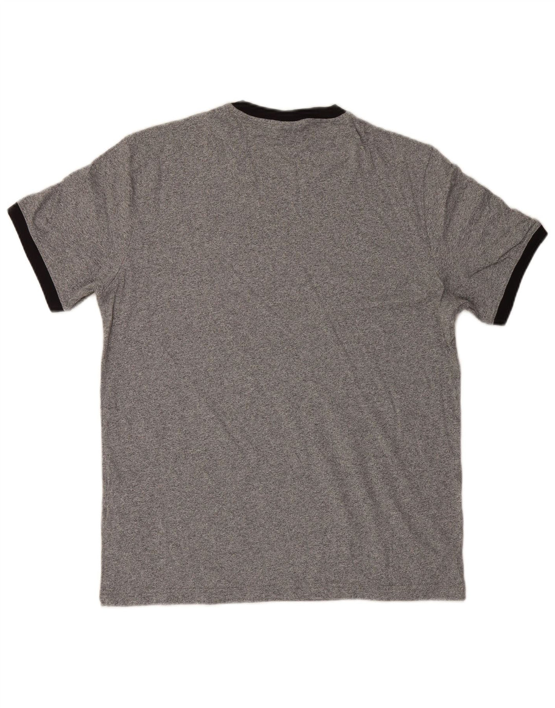 T-shirt grafica da uomo Champion Top grande in cotone chiazzato grigio