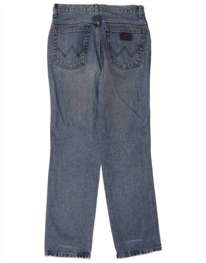 Jeans dritti da uomo WRANGLER W28 L32 Blu