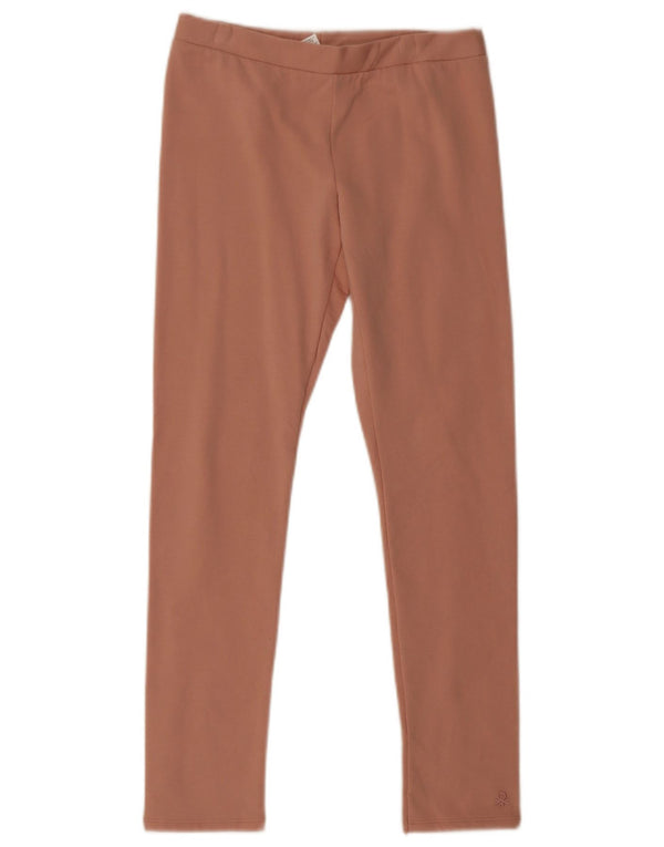 Leggings Bambina Benetton 11-12 Anni 2XL Cotone Rosa