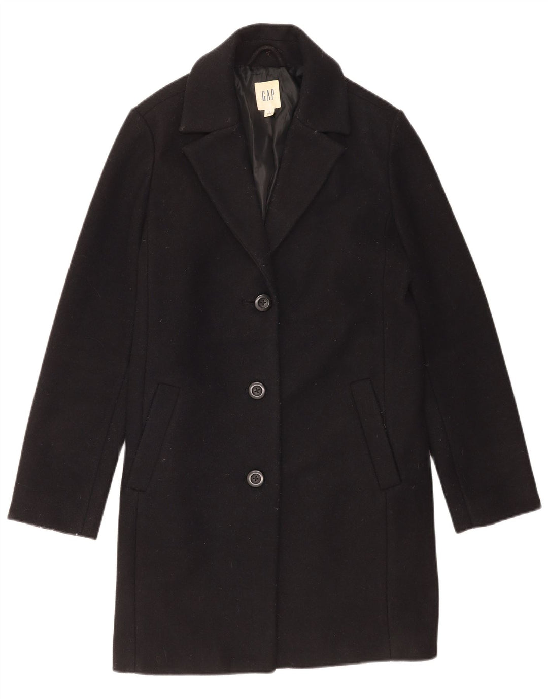 Cappotto oversize da donna Gap UK 10 piccolo acrilico nero
