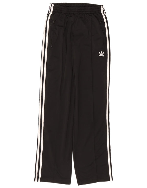 Adidas Womens Tracksuit Trousers UK 12 Medium  Black Polyester