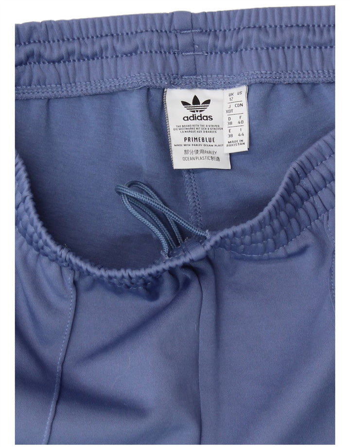 Pantaloni da tuta da donna ADIDAS UK 12 Poliestere blu medio