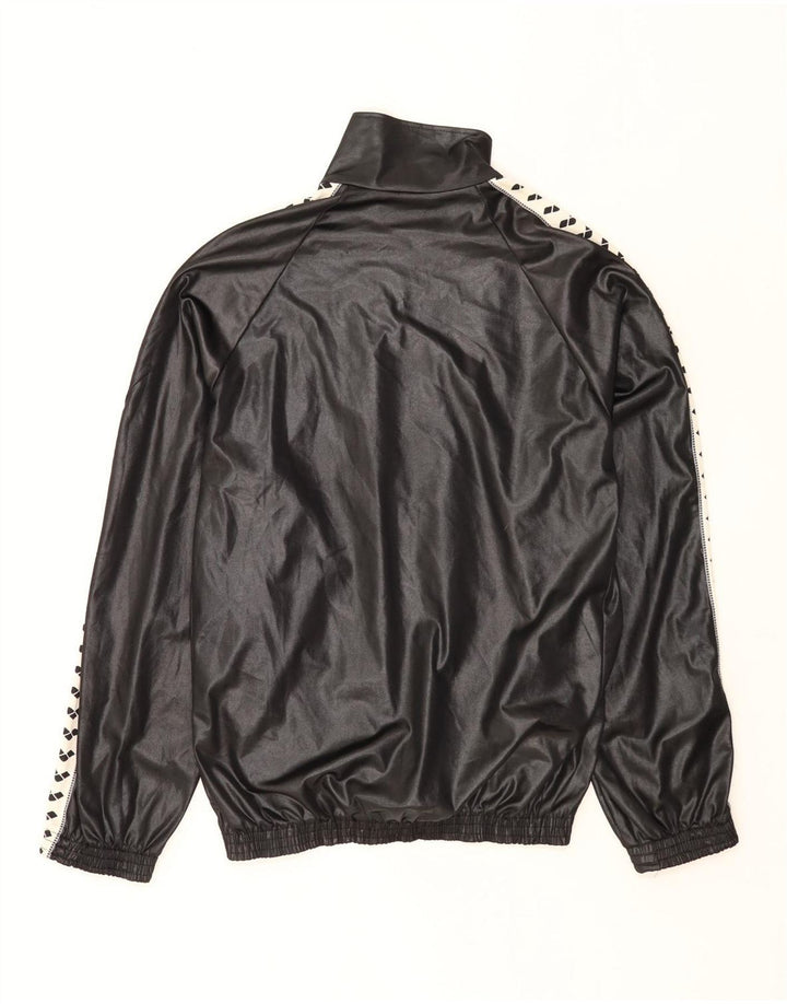 Giacca da ginnastica grafica da uomo Arena XL XL in poliestere color block nero