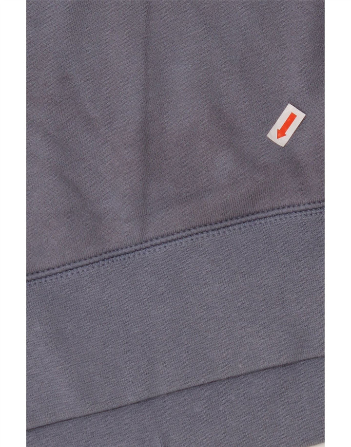 Felpa con cappuccio grafica NIKE da uomo piccola in cotone viola