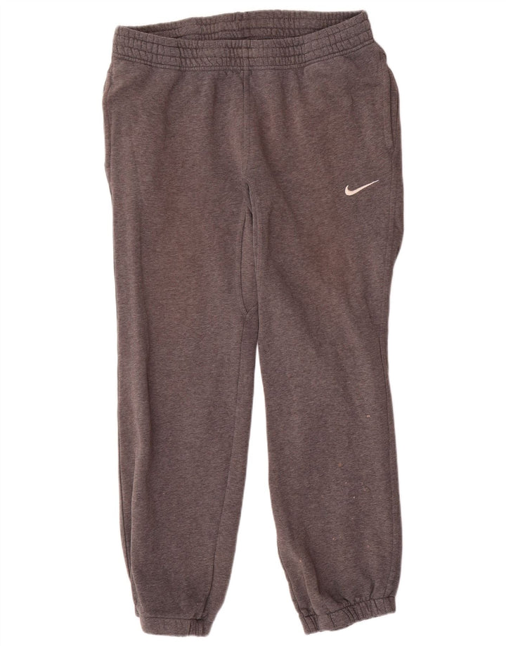 Pantaloni da tuta da uomo Nike Joggers in cotone grigio medio