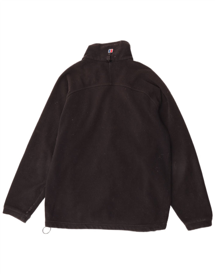 Giacca in pile da uomo Berghaus UK 42 XL poliestere nero