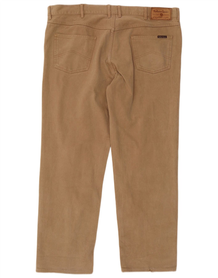 MARLBORO CLASSICS Jeans dritti da uomo W44 L31 Cotone beige