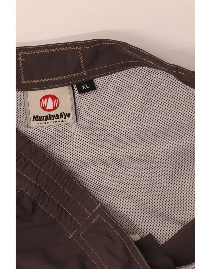 Pantaloncini da bagno da uomo Murphy & Nye XL grigi