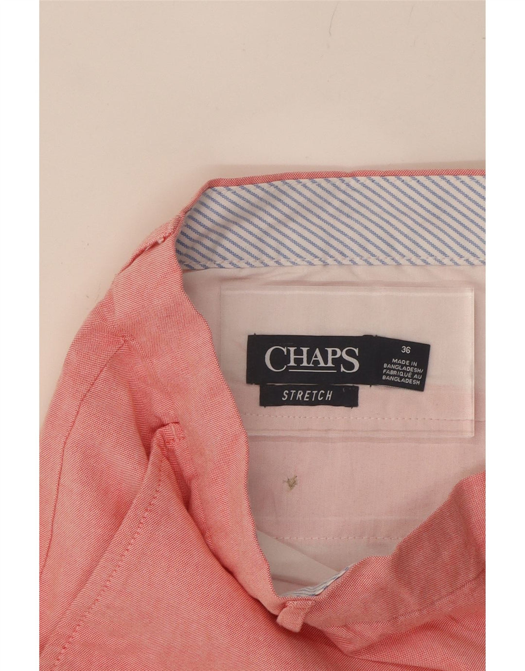 CHAPS Mens Chino Shorts W36 Large  Pink Cotton Vintage Chaps and Second-Hand Chaps from Messina Hembry 