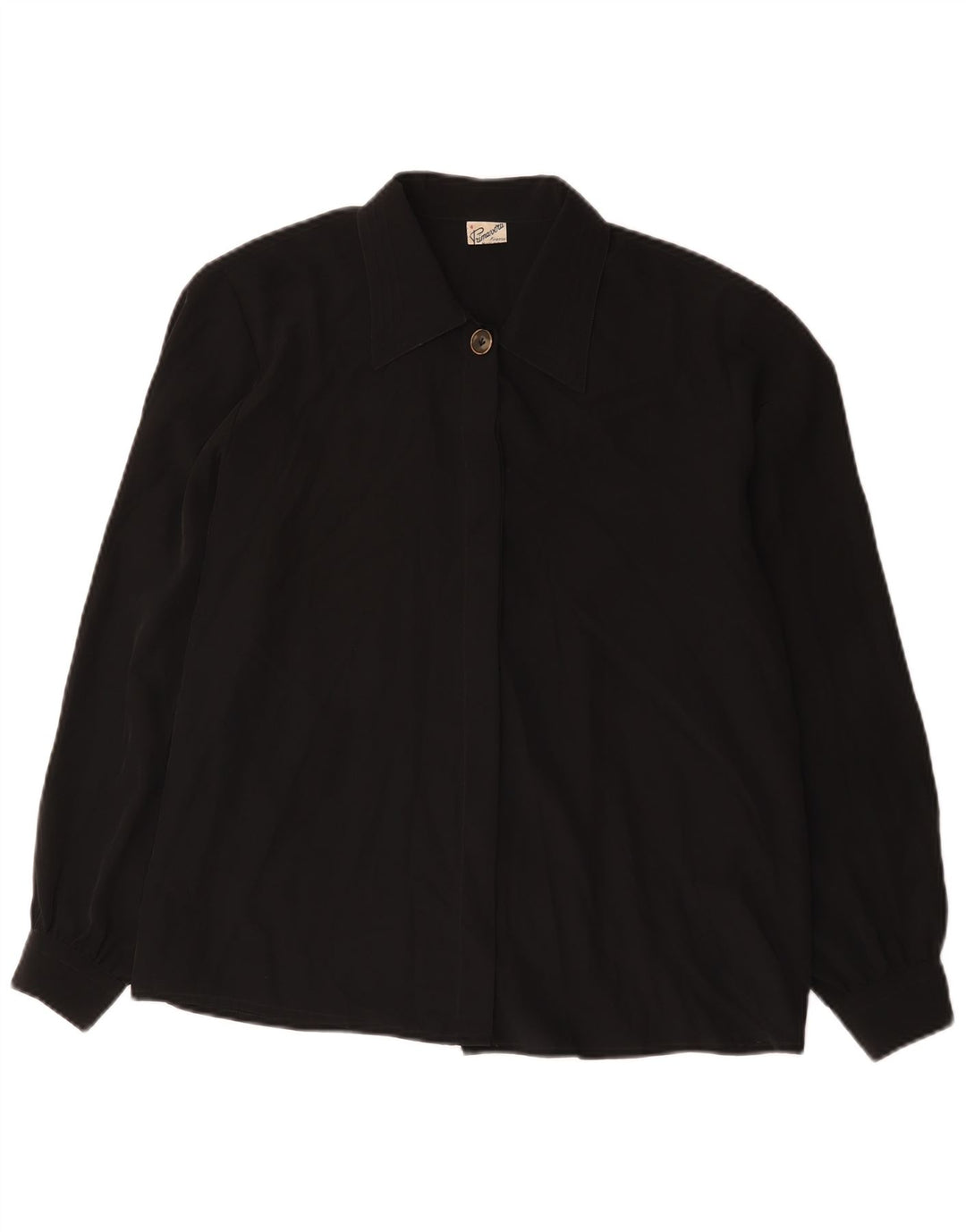 Camicetta da donna Primavera Firenze UK 18 XL Poliestere nero