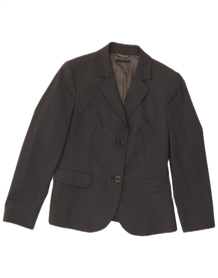 Giacca blazer a 2 bottoni da donna Sisley IT 42 Poliestere grigio medio