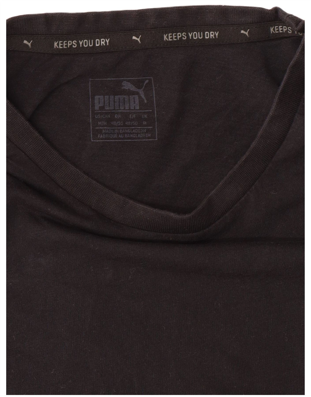 T-shirt grafica da uomo Puma Medium nera