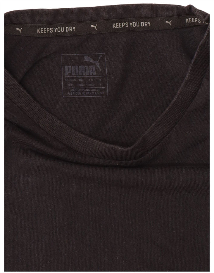 T-shirt grafica da uomo Puma Medium nera