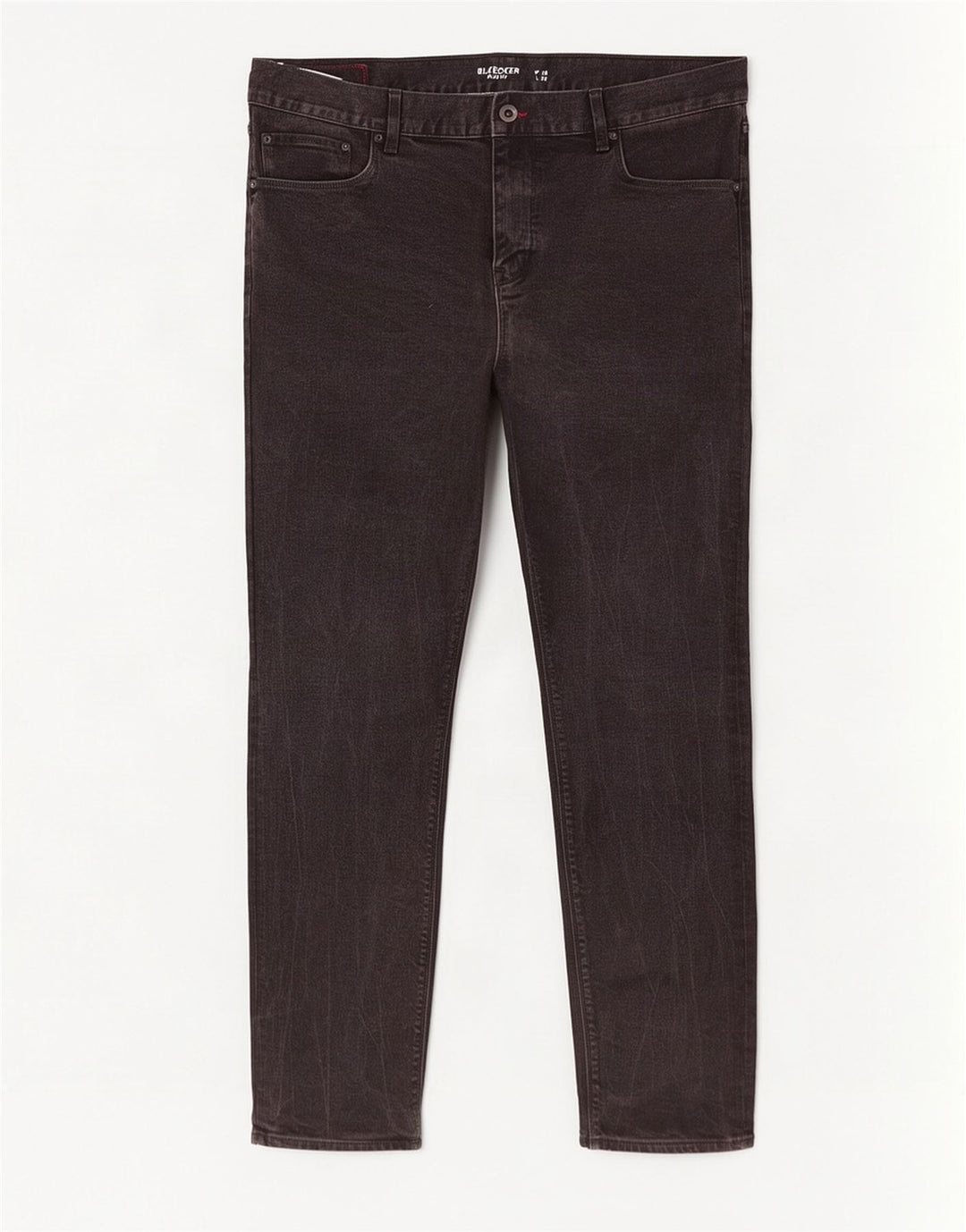Tommy Hilfiger Uomo Bleecker Slim Jeans W40 L32 Cotone Nero