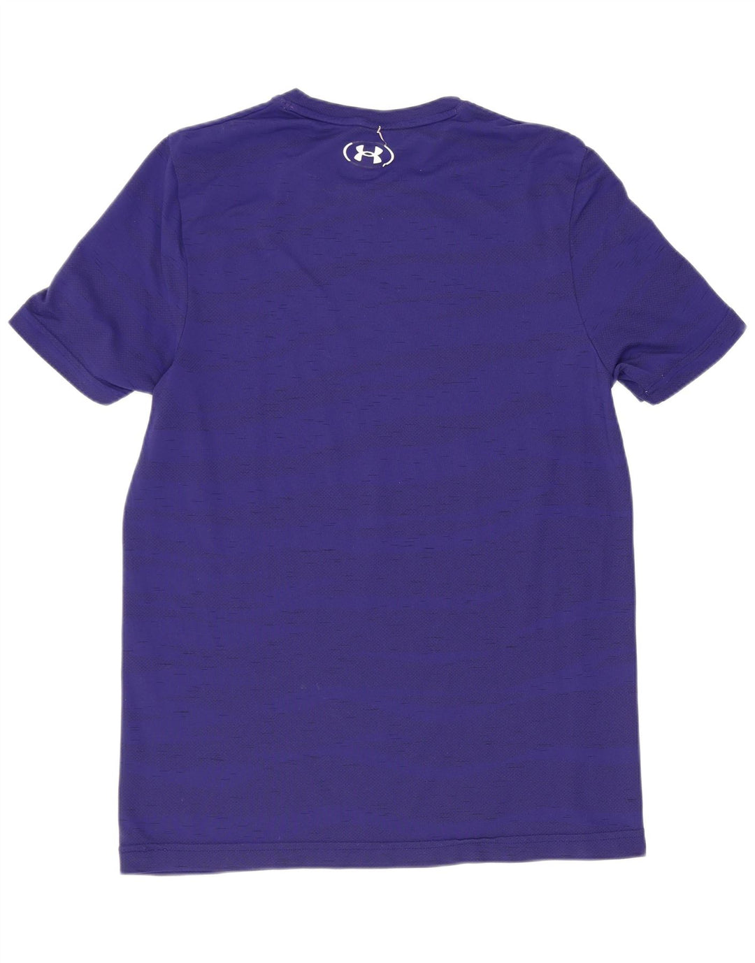 T-shirt da uomo Under Armour Top medio a righe blu navy