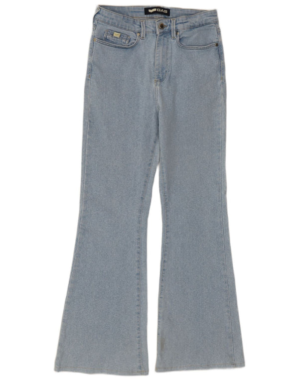 Jeans svasati Camilia Bootcut da donna Gas W26 L29 Blu