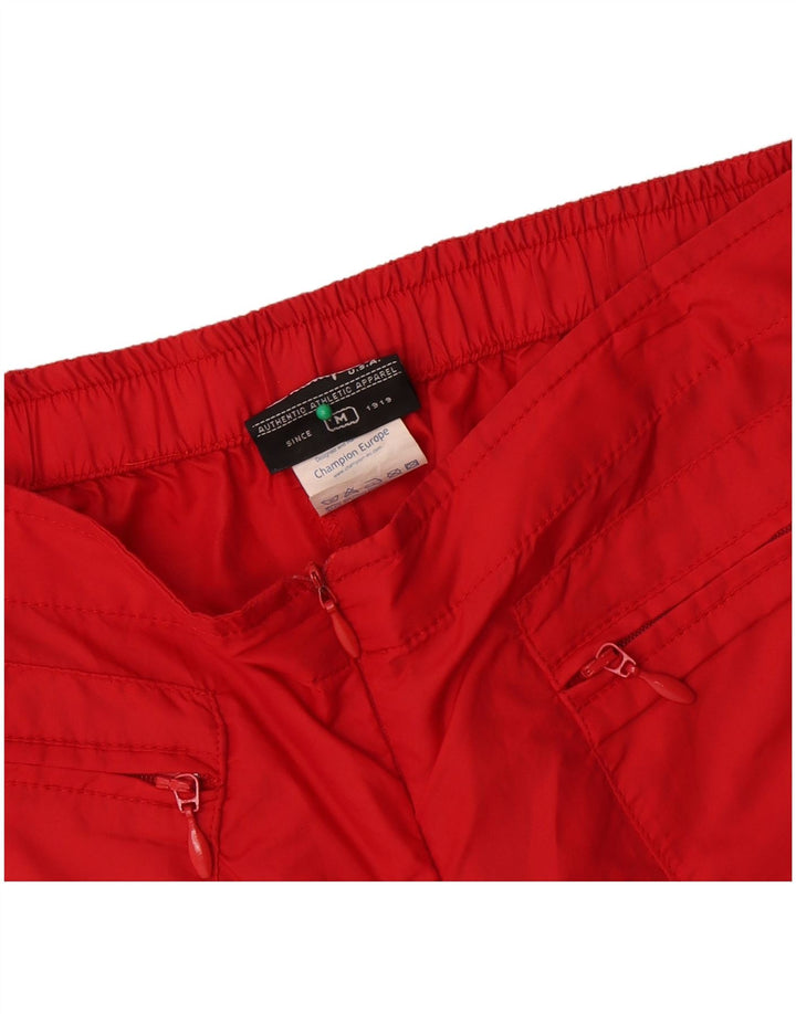 Pantaloni capri da donna Champion Joggers medi W28 L19 rosso poliammide