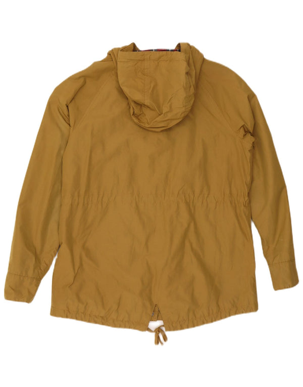 Giacca Parka con cappuccio da donna Jack Wolfskin UK 14 Large Beige Cotton