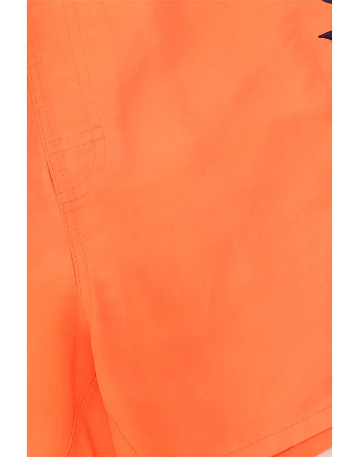 Pantaloncini da bagno grafici da uomo Sundek poliestere arancione medio