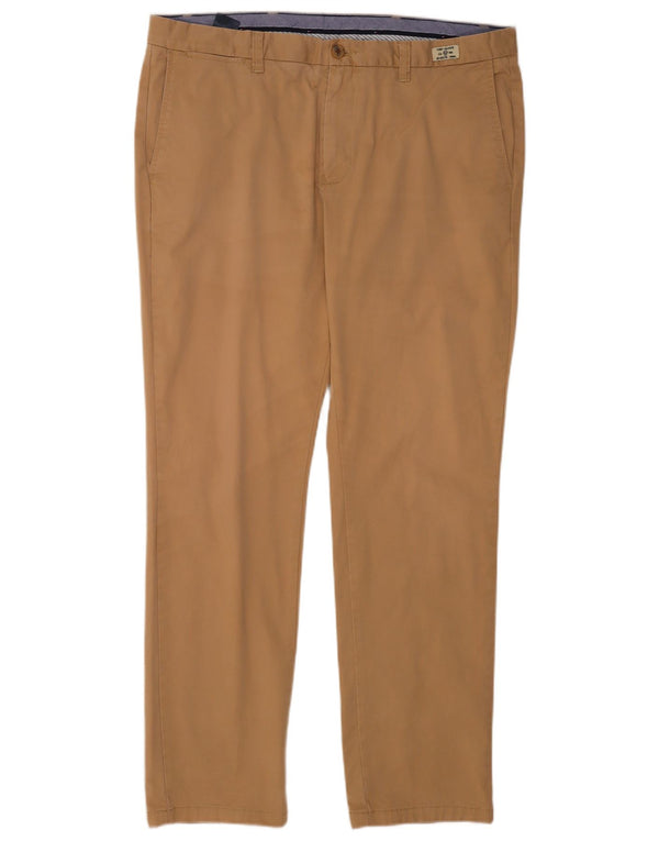 Pantaloni chino slim fit da uomo Tommy Hilfiger W38 L32 in cotone beige