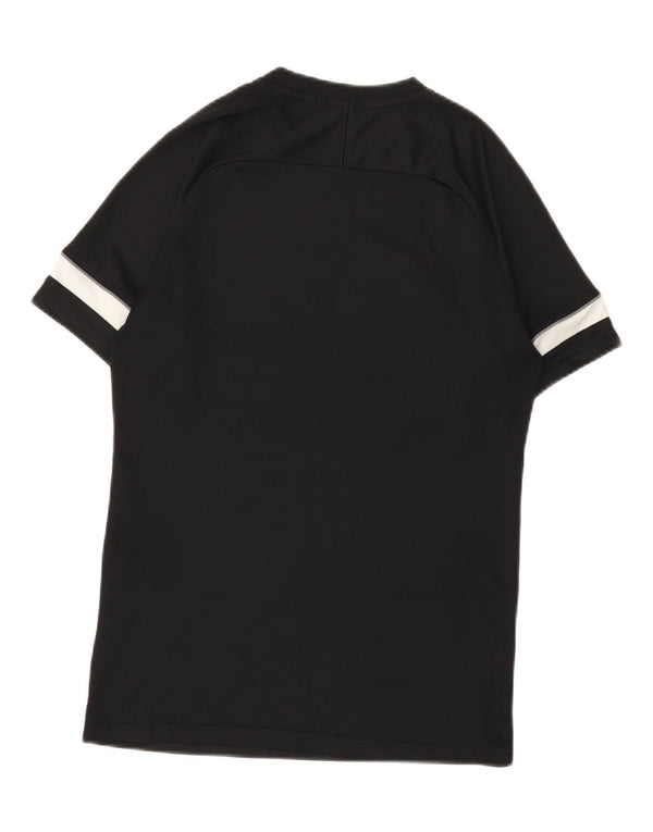 Nike Mens Dri Fit T-Shirt Top Small Black Colourblock