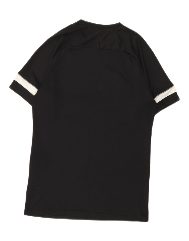 Nike Uomo T-Shirt Dri Fit Top Piccola Colore Nero a Blocchi