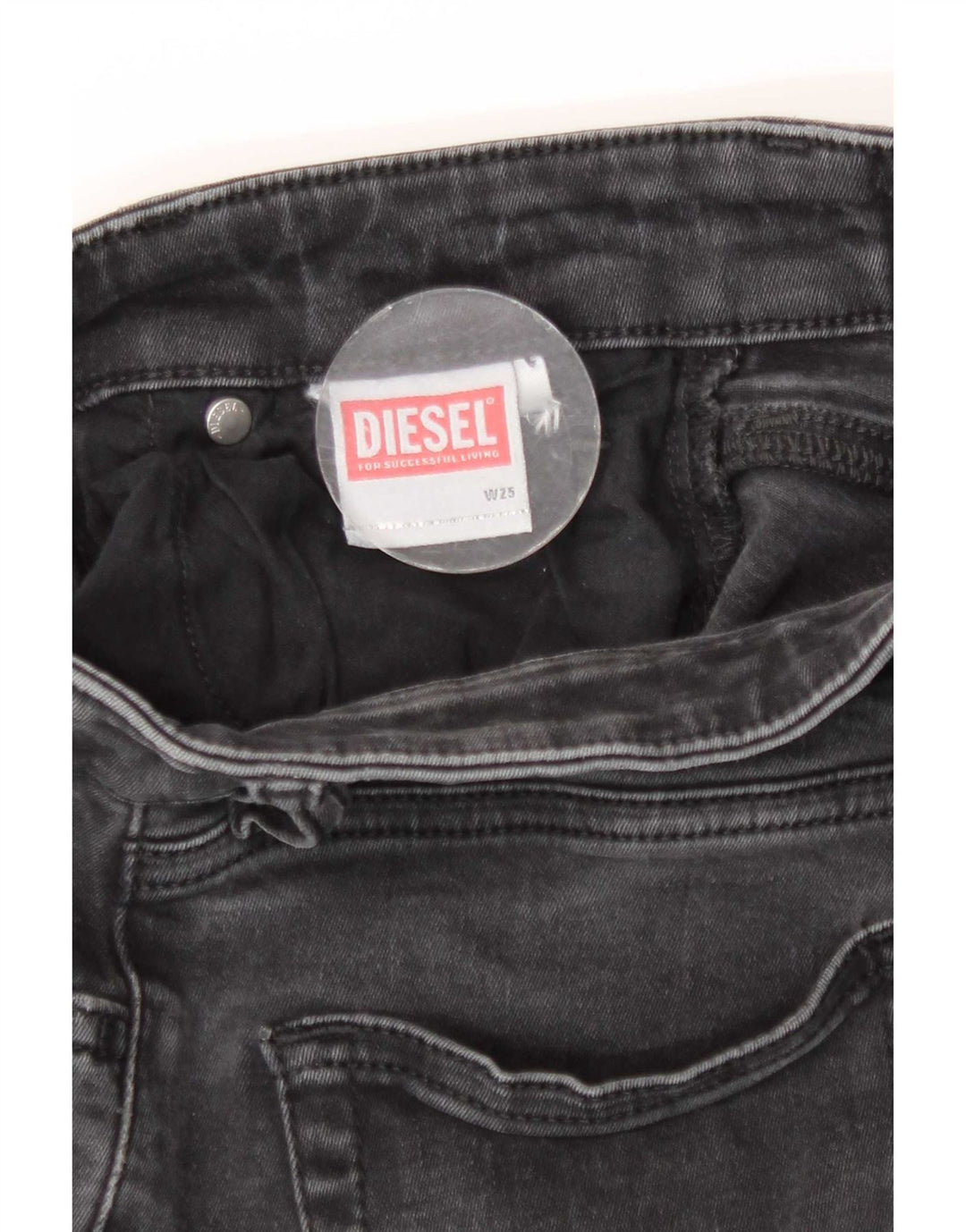 Jeans skinny da donna Diesel W25 L30 Grigi