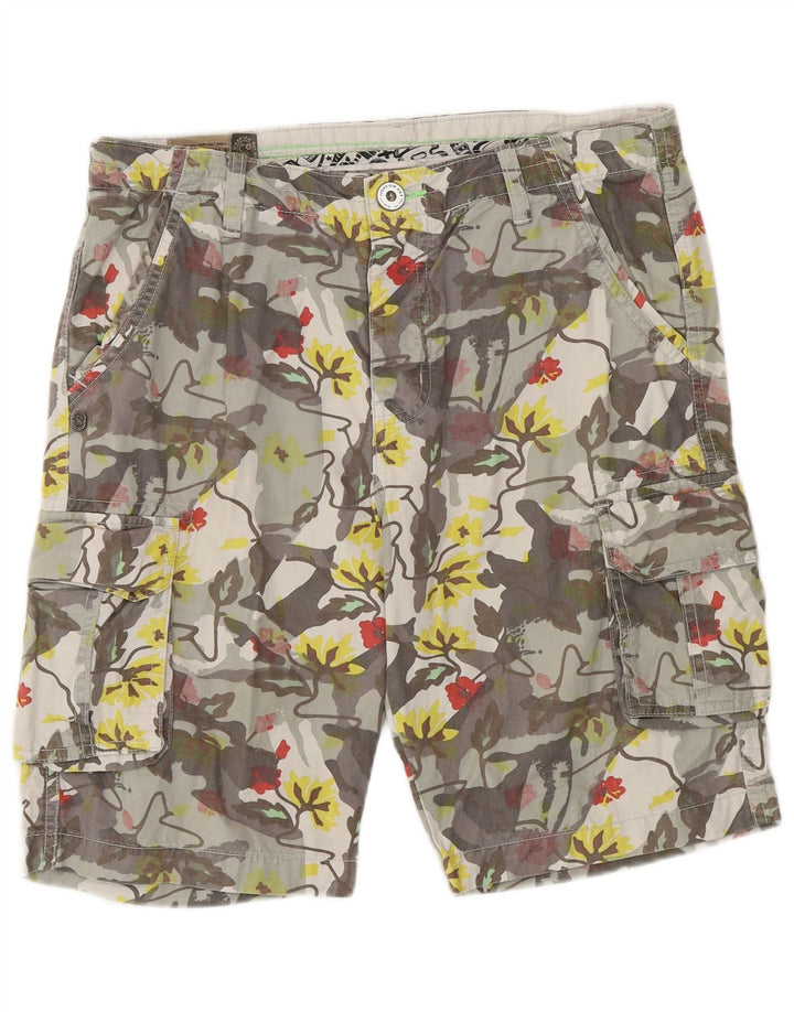Pantaloncini cargo da uomo Scorpion Bay W31 Cotone floreale grigio medio