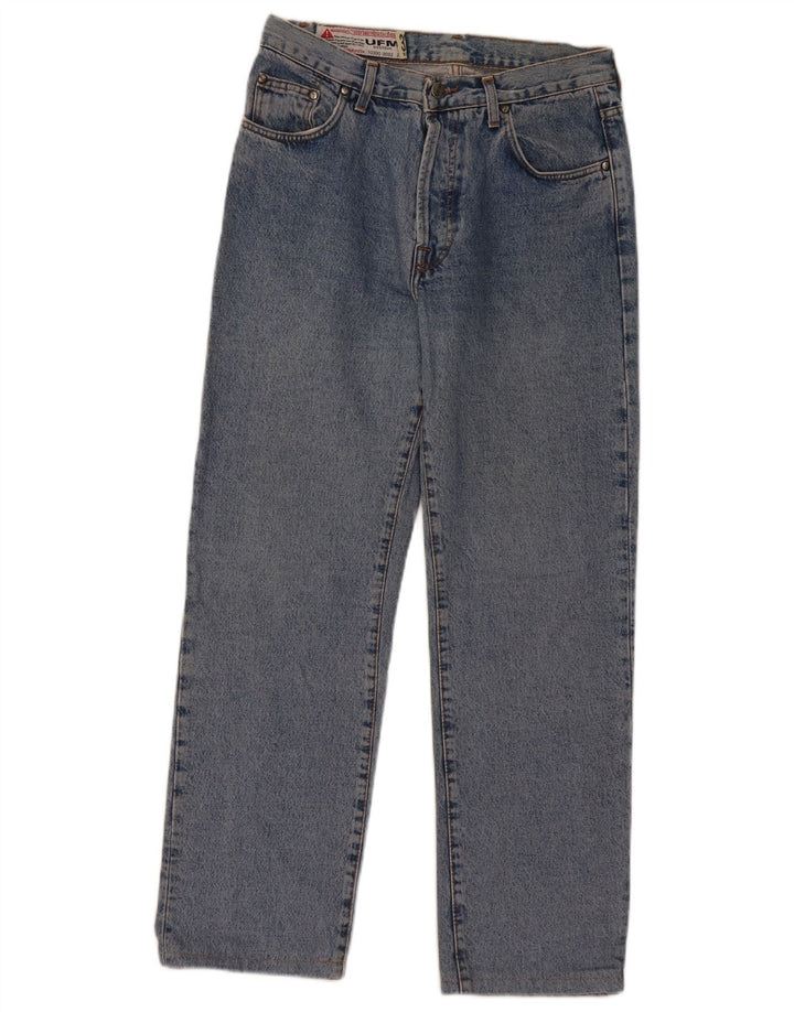 UNIFORM Mens Straight Jeans W32 L29  Blue